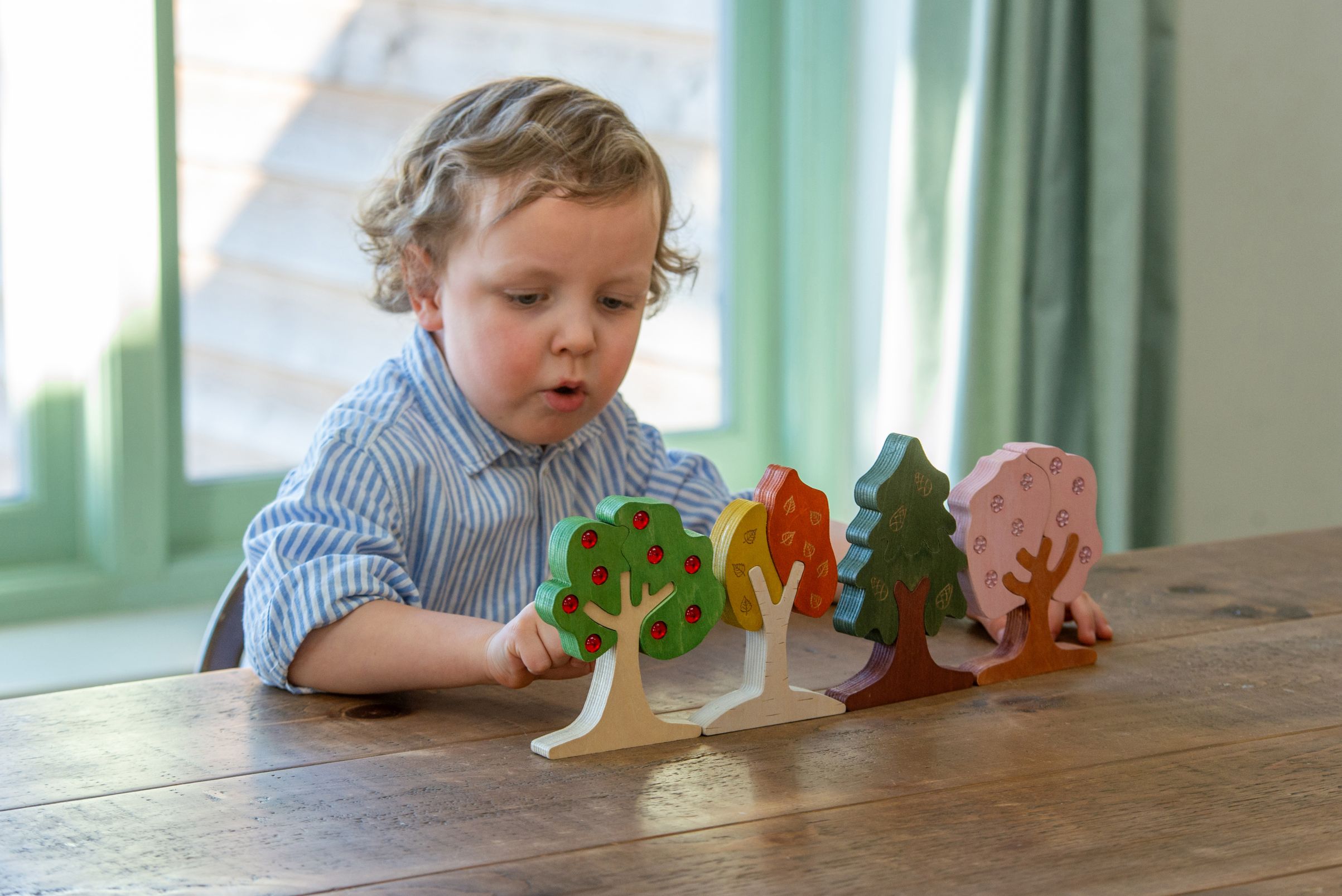 Seasonal Gem Tree Puzzle Set (4pcs) - Image 4