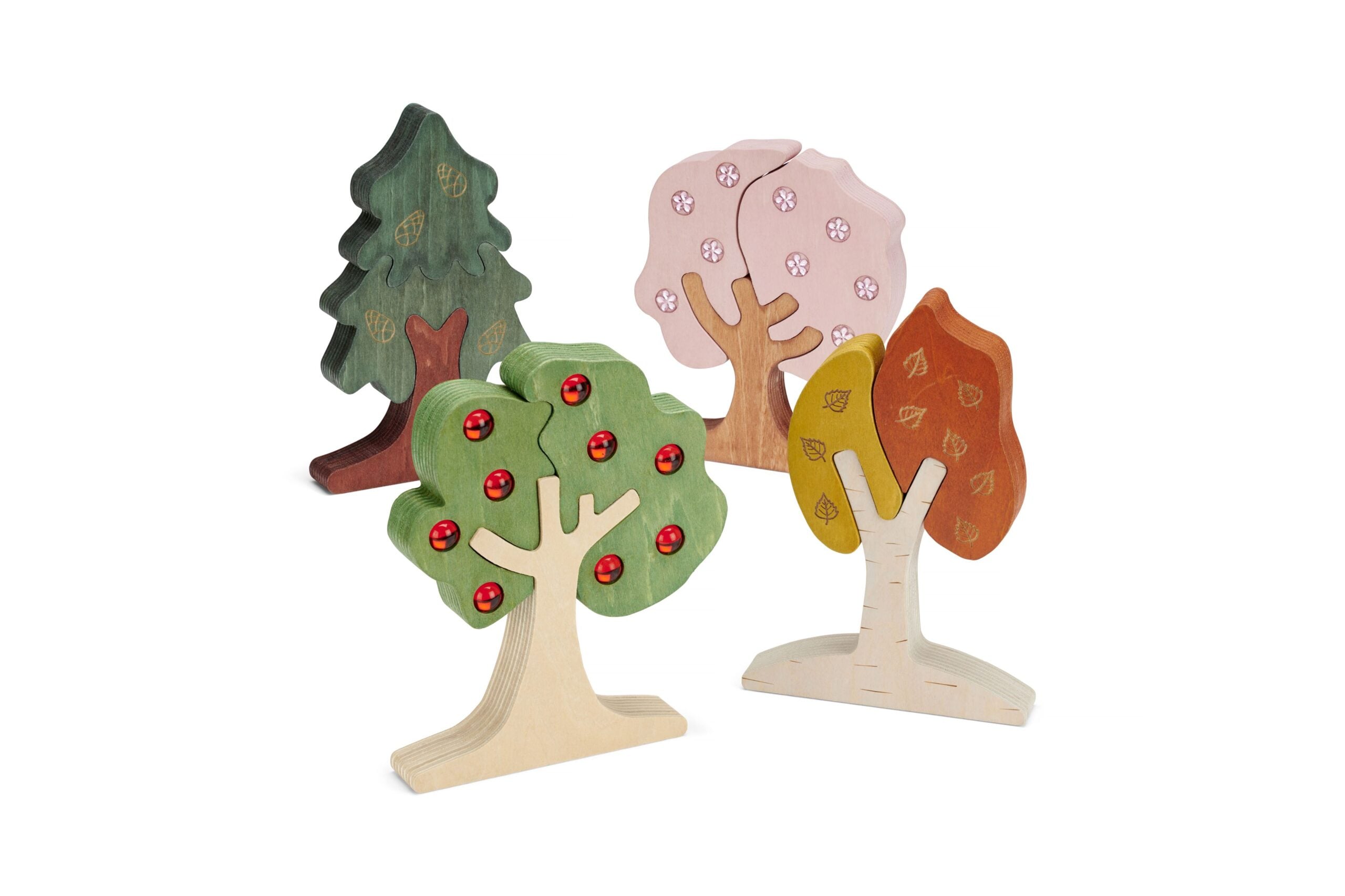Seasonal Gem Tree Puzzle Set (4pcs) - Image 7