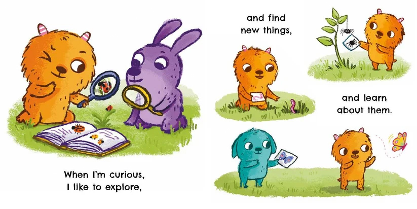 Early literacy board books for toddlers