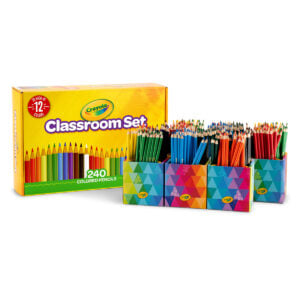 Classroom Set Coloured Pencils (240pcs)