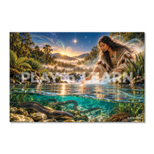 Symbolic Waiti Star Wall Panel