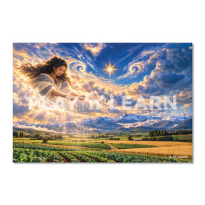 Symbolic Waipunarangi Star Wall Panel