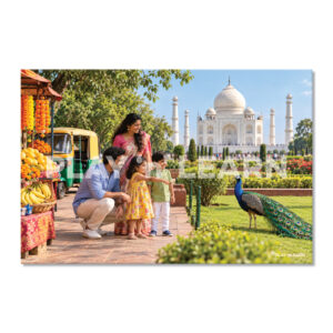 Symbolic India Wall Panel